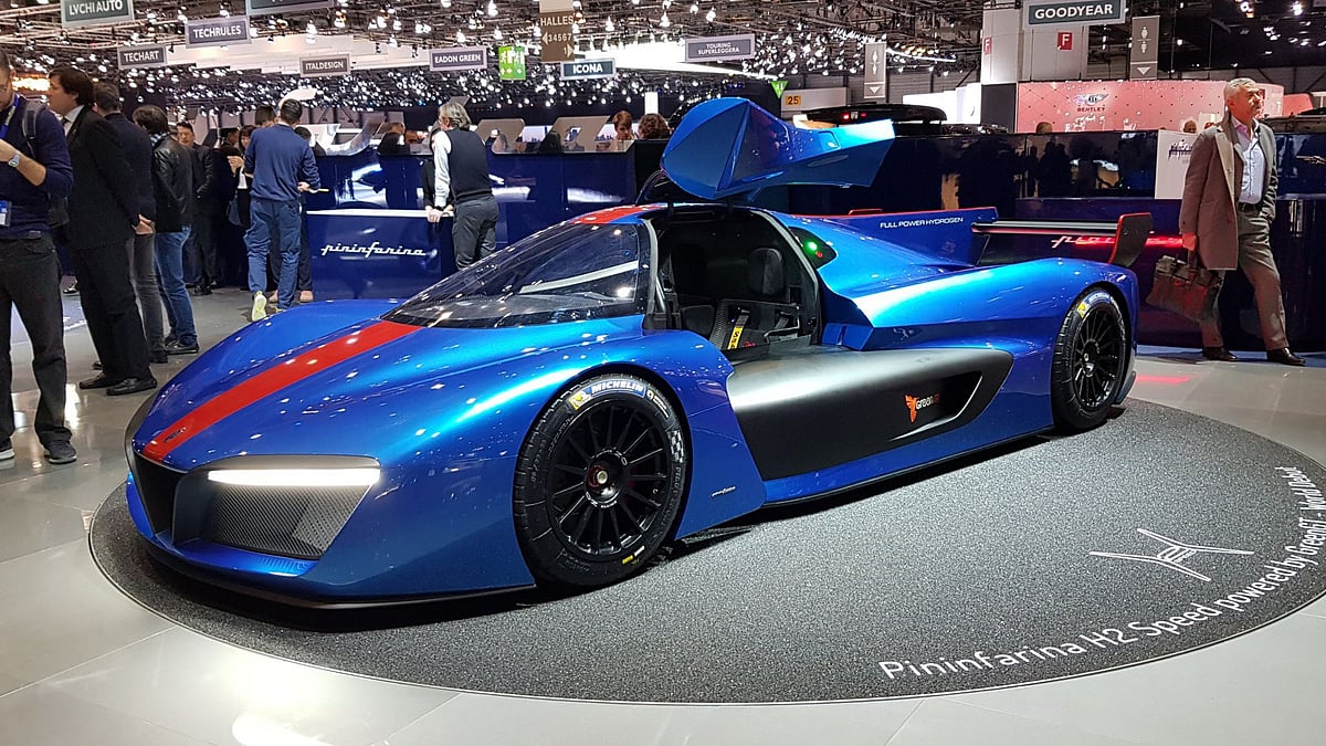 The hydrogen-powered Pininfarina H2 Speed at the Geneva Motor Show 2018. Photo for representative purposes only. 