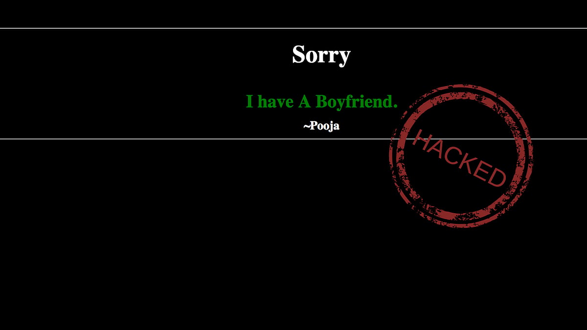 Jamia website hacked again.