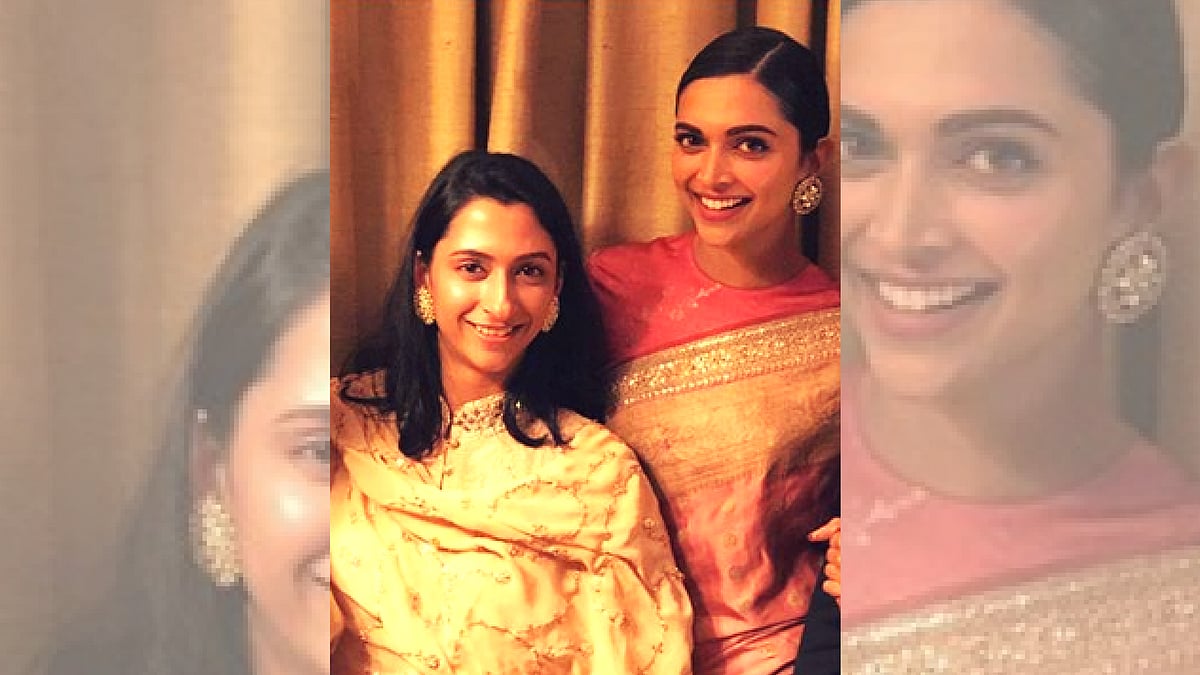 Anisha and Deepika Padukone.