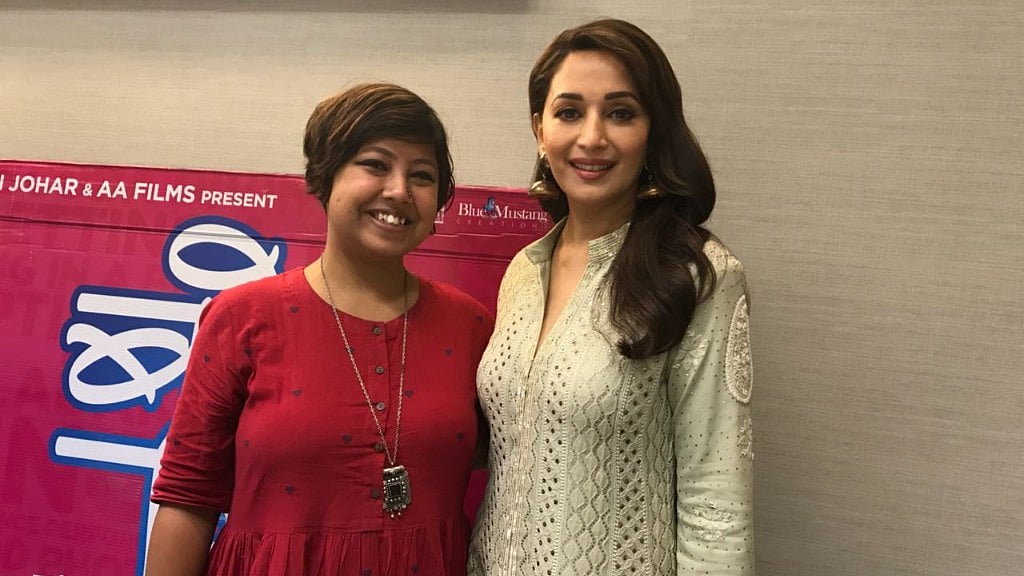 Madhuri Dixit shows off her hidden talents.