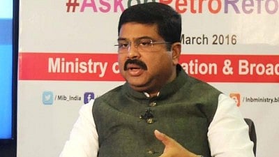 Union Minister of State for Petroleum and Natural Gas and BJP leader Dharmendra Pradhan.&nbsp;
