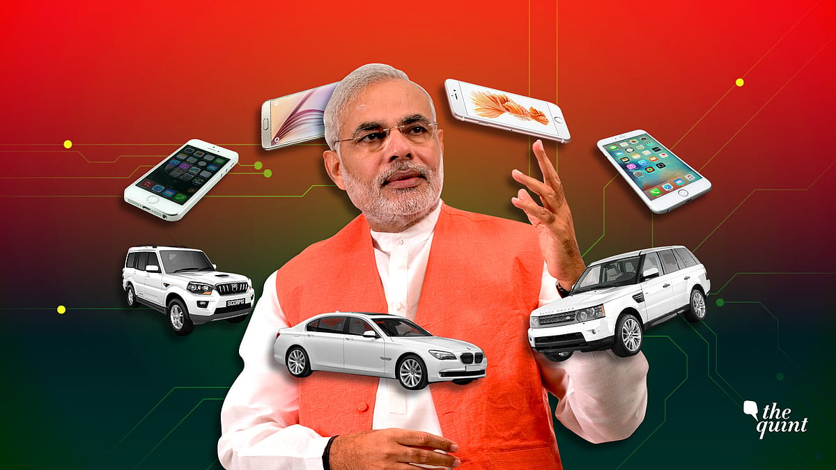 The Indian Prime Minister is a big fan of the iPhone.