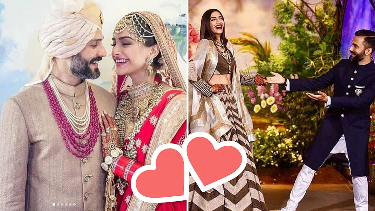 Sonam Kapoor was a very relatable celeb bride.