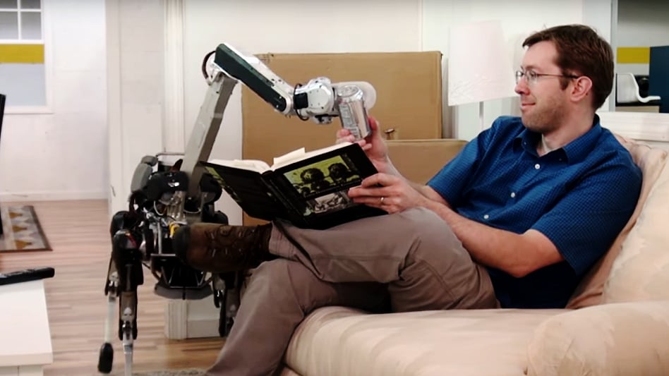 Dog-like robots are taking a big leap.
