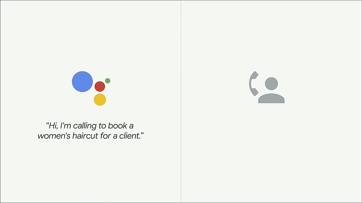 The Google AI bot sounded real enough to fool the salon executive at the other end.