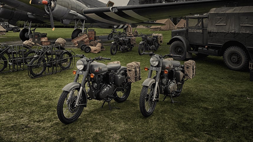 The new Royal Enfield Classic 500 limited edition.