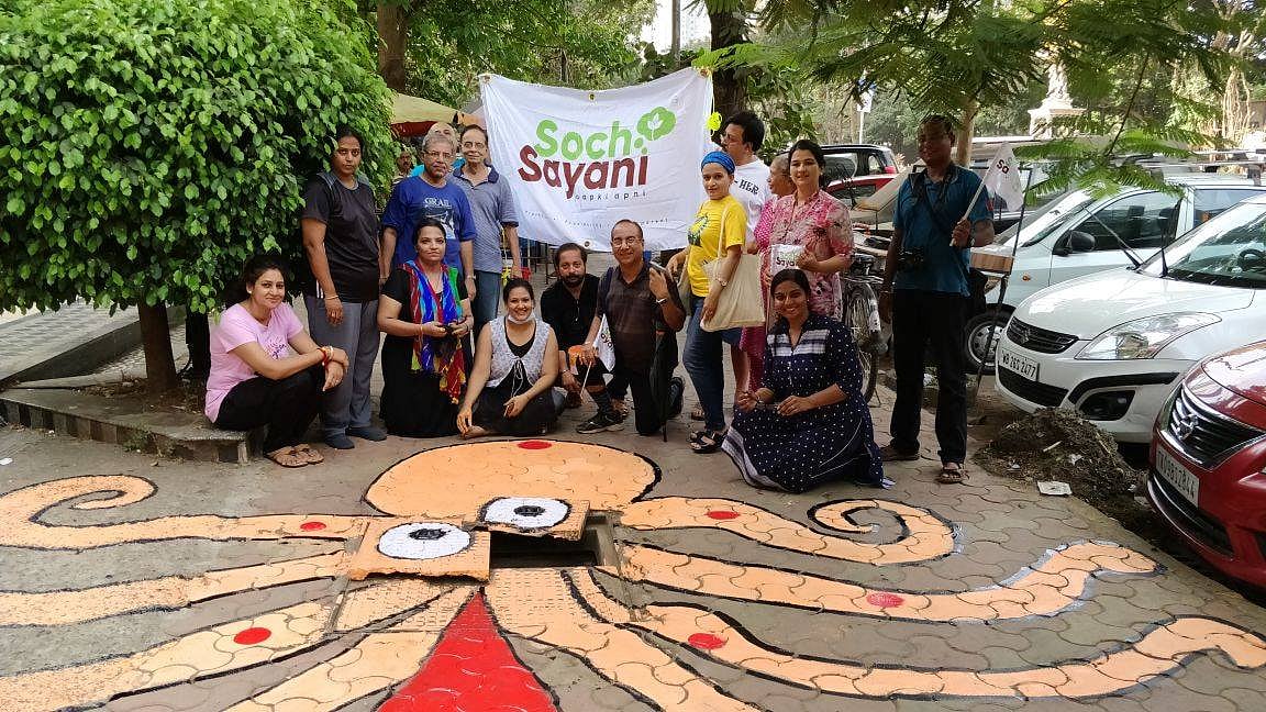 Residents of Kandivali have formed the citizen’s initiative called ‘Soch Sayani’ to draw BMC’s attention to open drains & manholes.