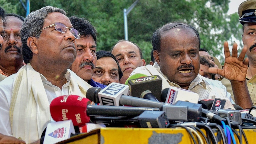 As Karnataka delivers a fractured verdict, all eyes are on Governor Vajubhai Vala to see if he will call the largest party (BJP) or the largest combine (Congress-JD(S)) to form the government.&nbsp;