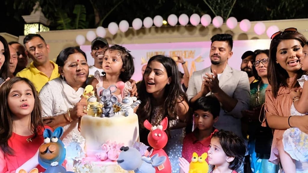 Gracia Raina’s birthday celebrations.