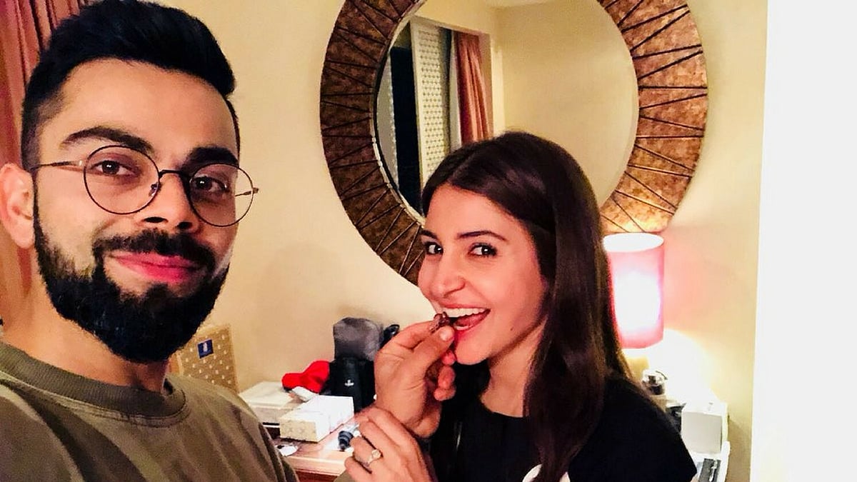 Virat Kohli wishes Anushka Sharma on her birthday. 