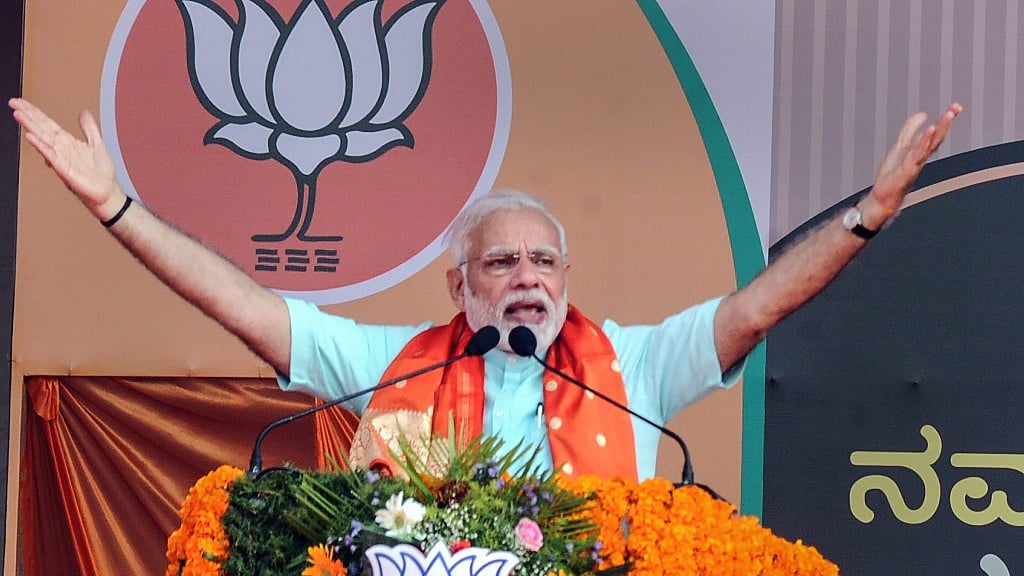 PM Modi launches a scathing attack on Congress ahead of the Karnataka polls