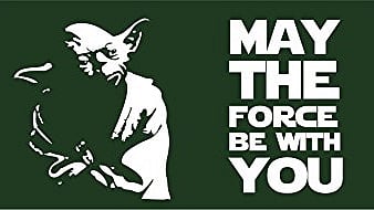 May the fourth be with you.