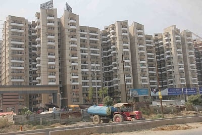 Under-construction skyscrapers. (File Photo: IANS)