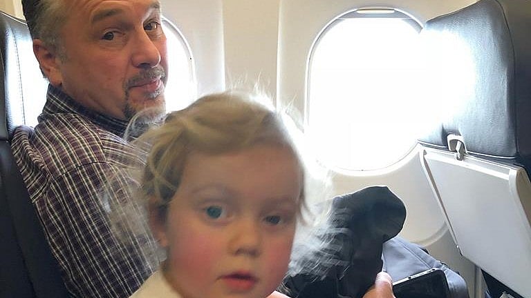 Todd and Caroline became the best of friends after they met on a plane.