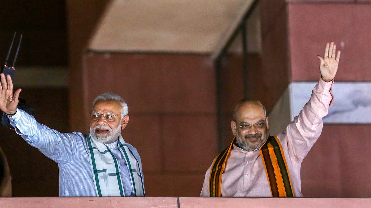 File photo of Prime Minister Narendra Modi and BJP president Amit Shah.