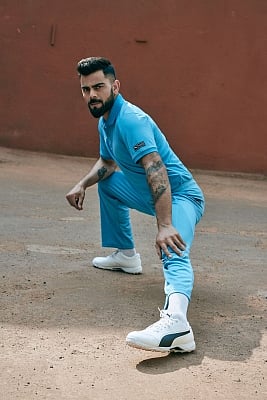 Cricketer Virat Kohli.