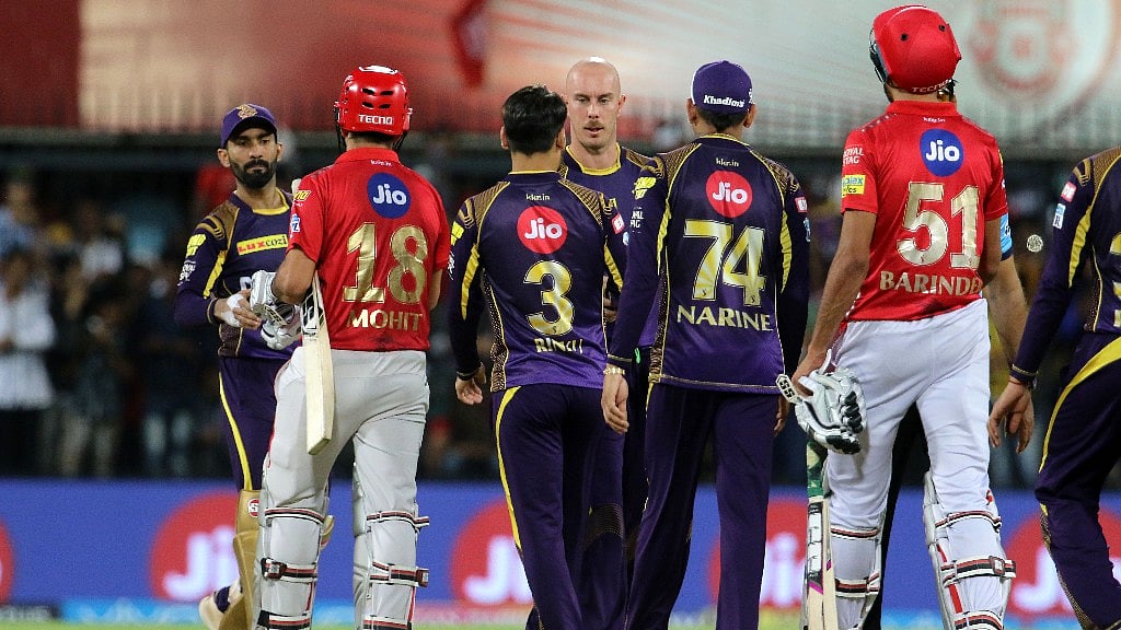 The victory not only enabled Kolkata Knight Riders reach 12 points from as many games but also helped them improve upon their net run-rate.