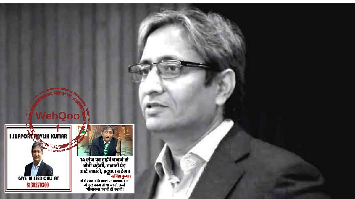 Journalist Ravish Kumar has been a target of a string of death threats and abusive phone calls in the past.