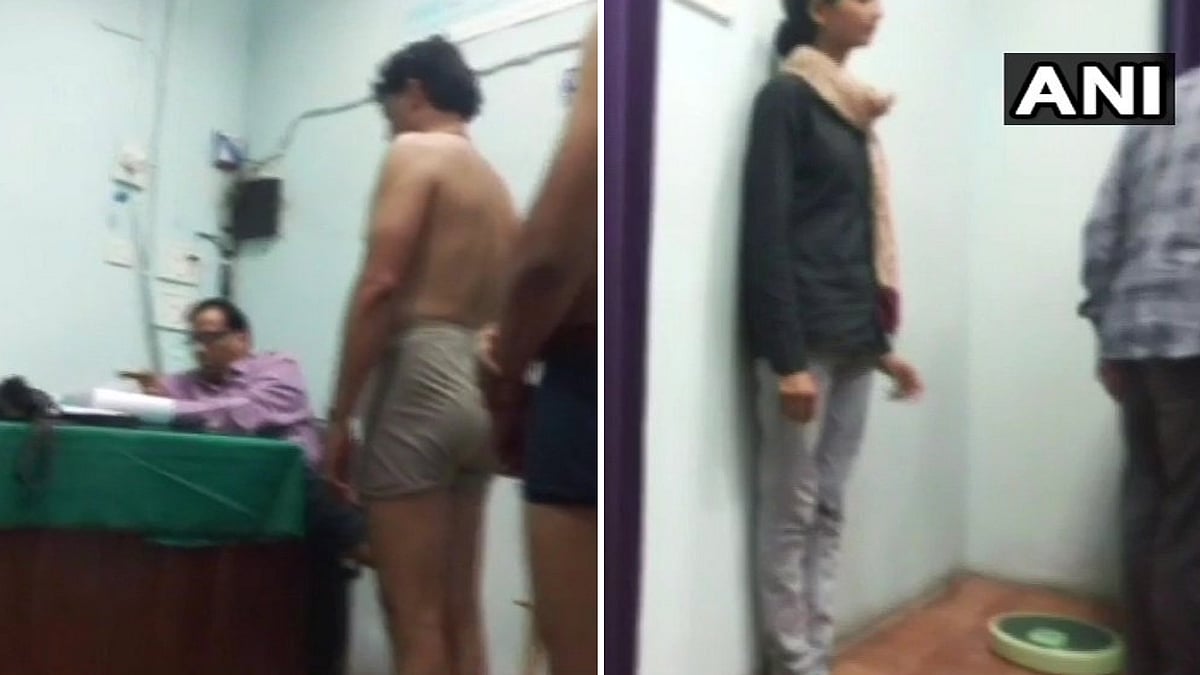 The examination was reportedly taking place at Bhind’s largest government clinic.