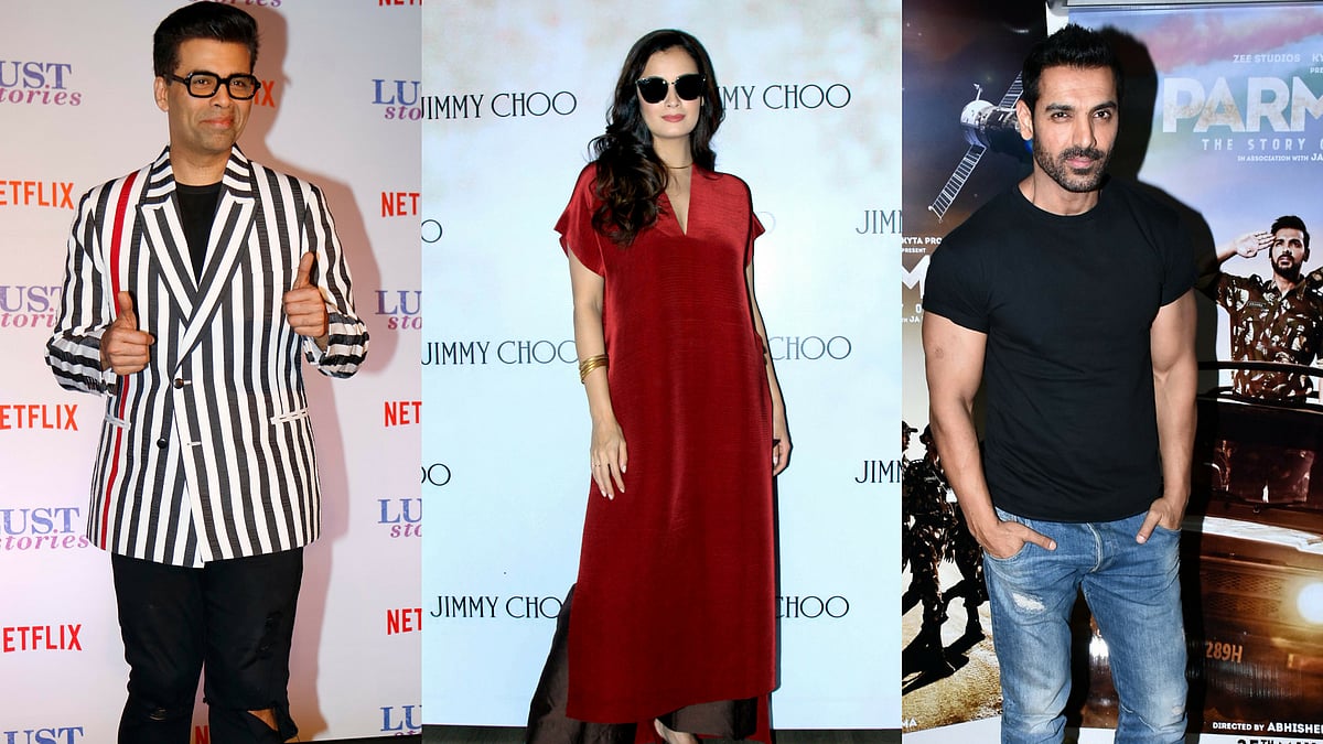 Karan Johar, Dia Mirza, Johan Abraham raise the heat.  