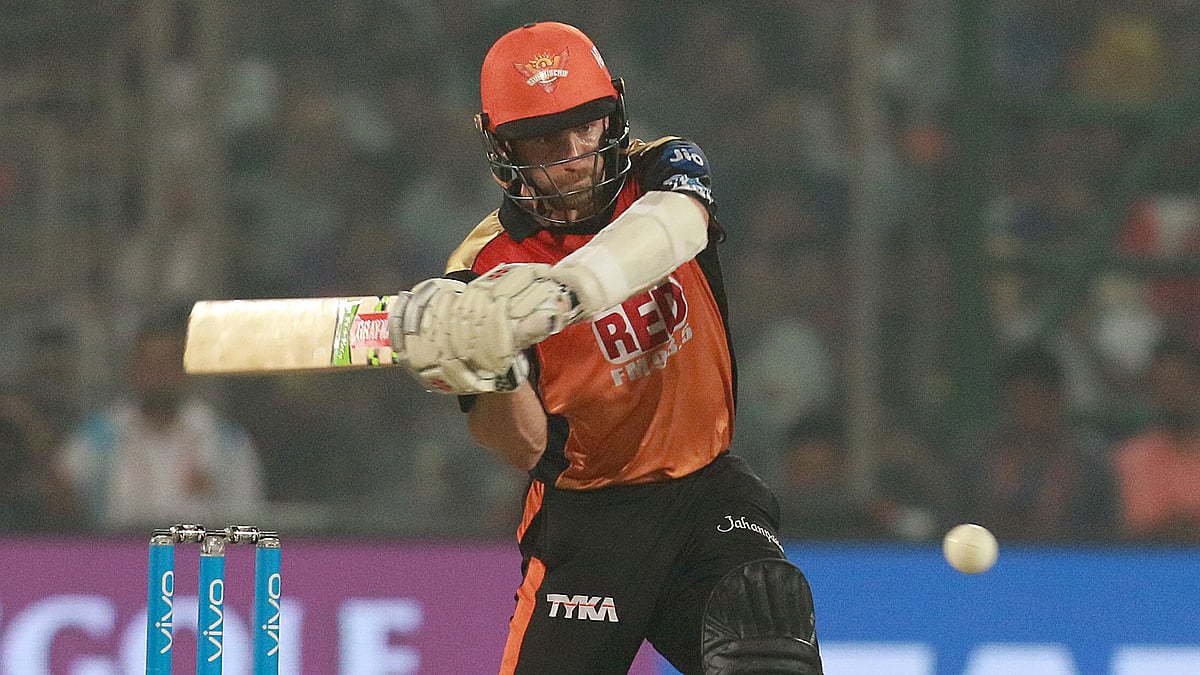 Kane Williamson in action.