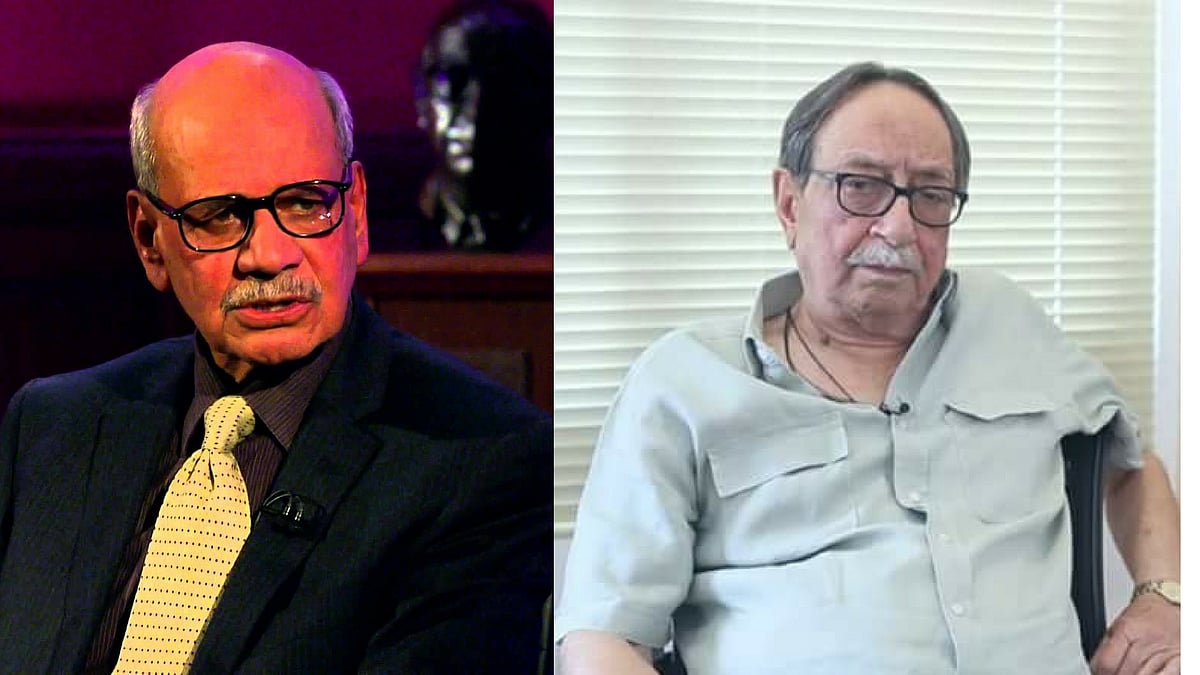 Ex-ISI head Asad Durrani and Former RAW chief A S Dulat.
