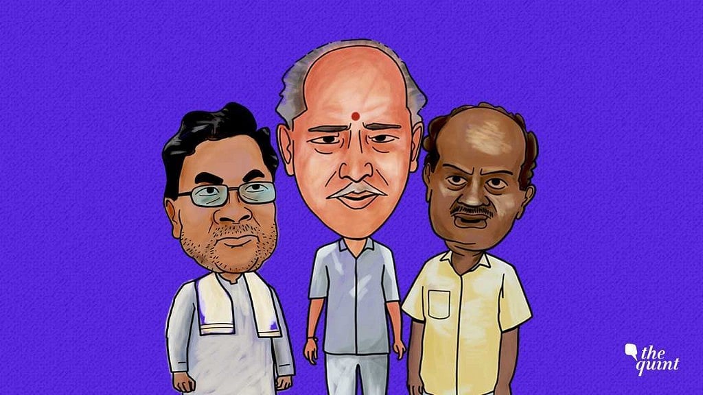 In the face of the BJP’s inability to cross the half-way mark in the state, the Congress and the JD(S) cobbled together an eleventh-hour alliance.