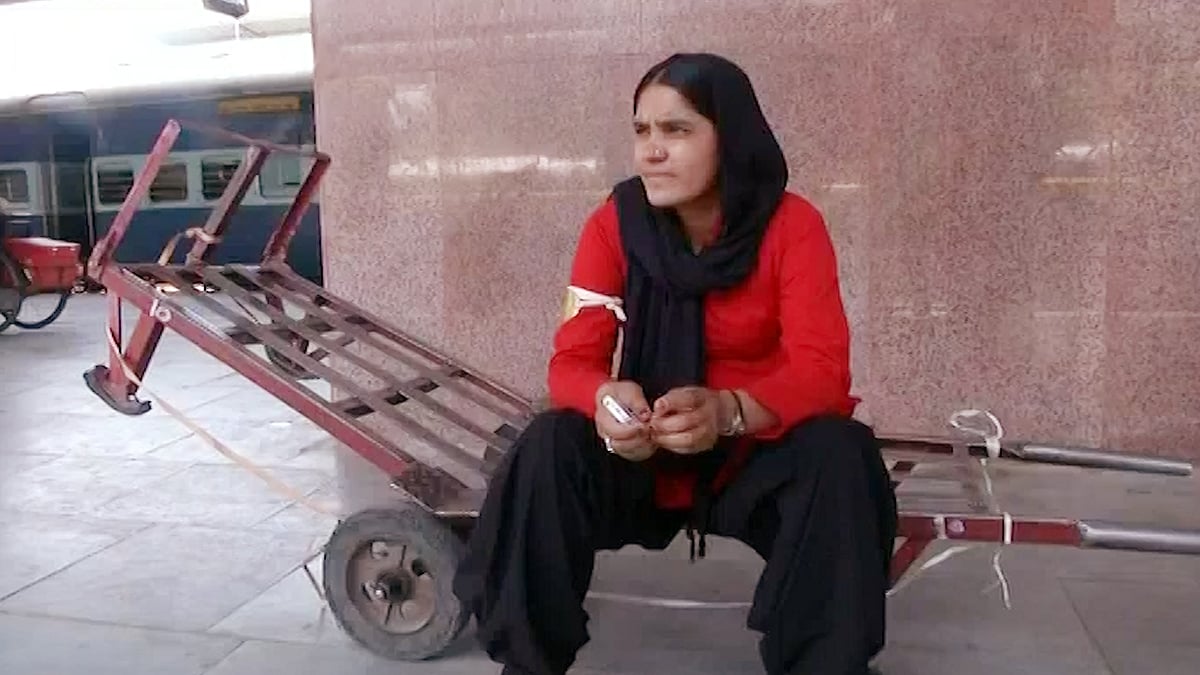 Manju Devi, the first woman Sahayak in north-west railways