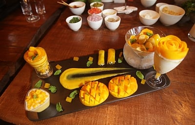 Want to whip up a summer dessert for your friends and family? Try out delicious recipes of a mango and coconut smoothie or a kokum pancake and more. (Photo: IANS)