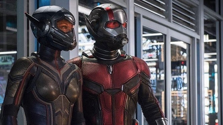 A still from Ant-Man and The Wasp.