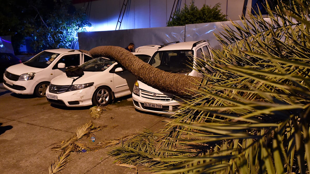 Thunderstorm wreaked havoc in several parts of India on Sunday, 13 May. 