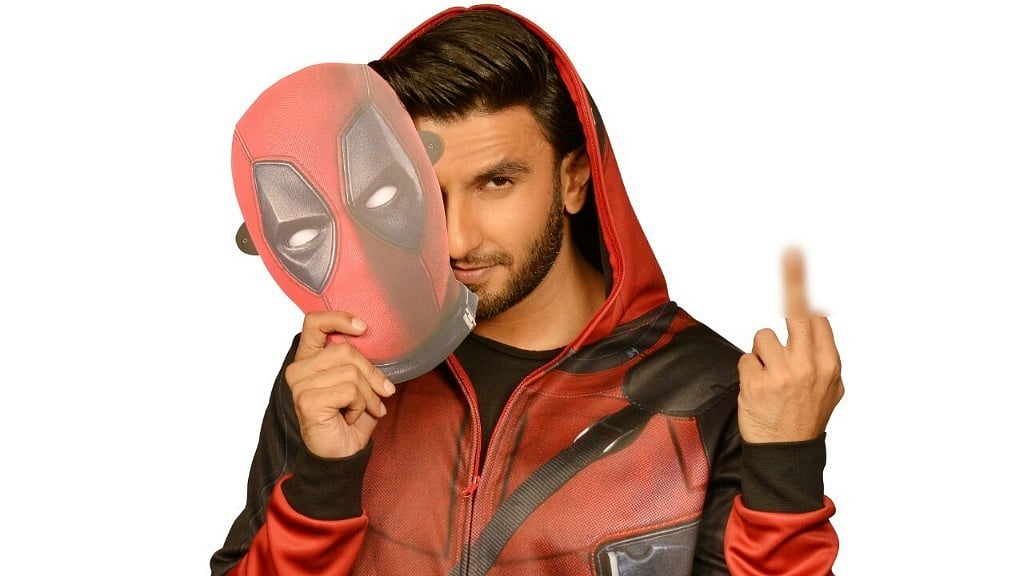 Ranveer Singh dubs for the Hindi version of <i>Deadpool 2. </i>
