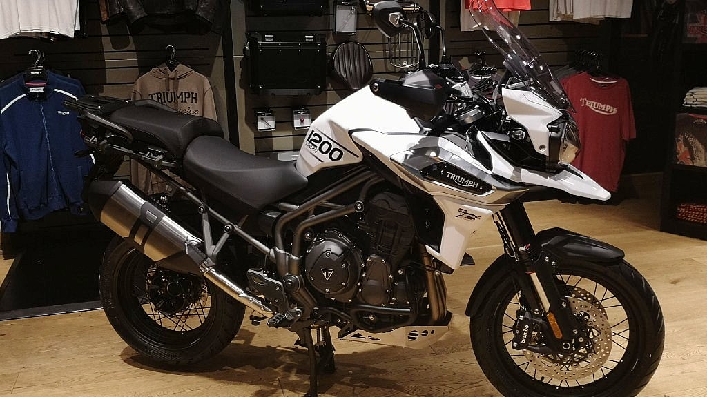 Triumph has upgraded its Tiger 1200 XCx adventure bike in India. 