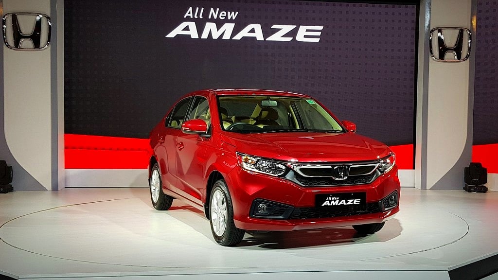 The 2018 Honda Amaze comes in 12 variants. 