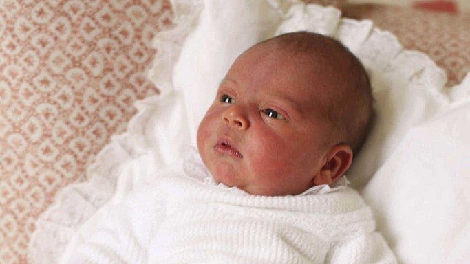 Prince Louis is fifth in line to the British throne