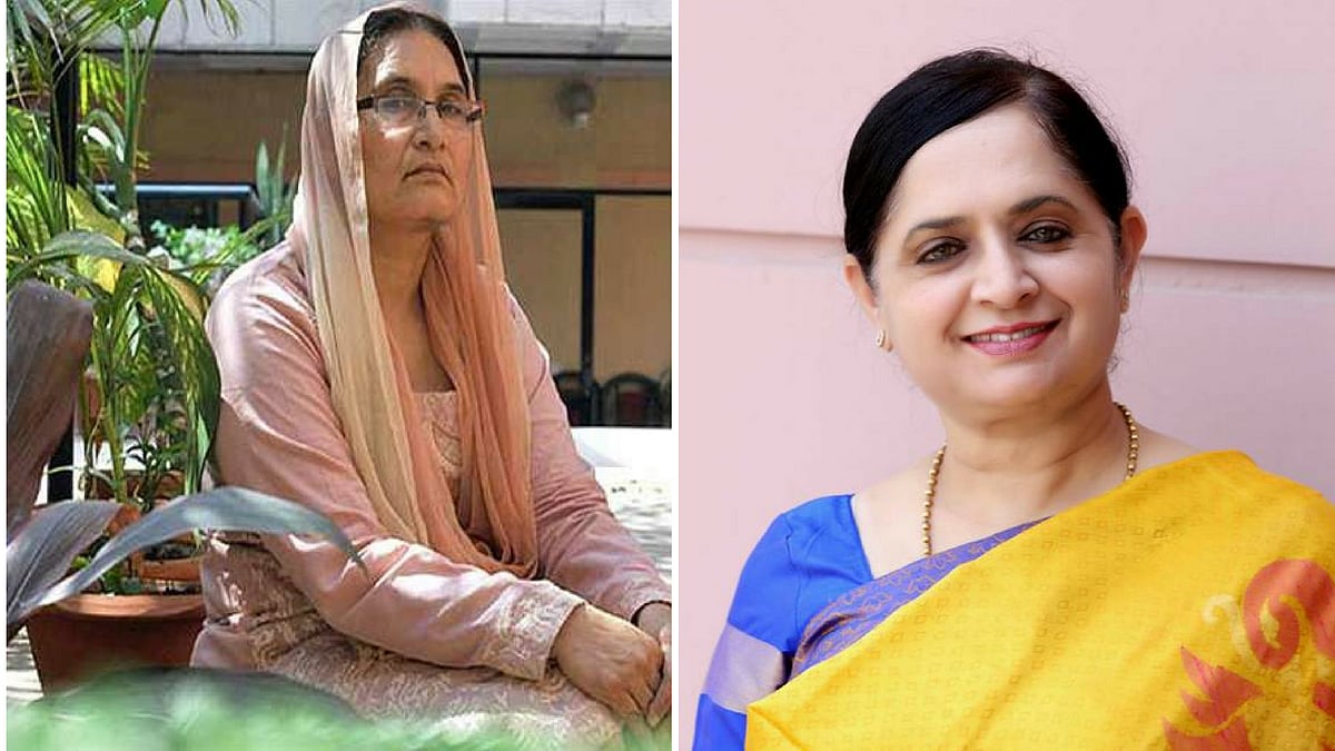 RLD Nominee Tabassum Hasan and BJP Candidate Mriganka Singh.