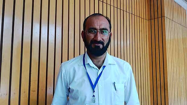 Homayoun Ludin, director of public nutrition, Ministry of Public Health.