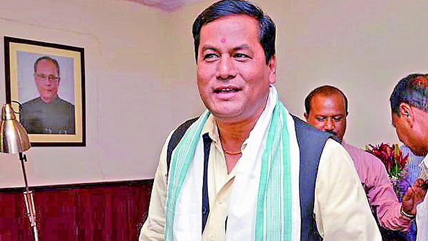 File photo of Assam Chief Minister Sarbananda Sonowal.