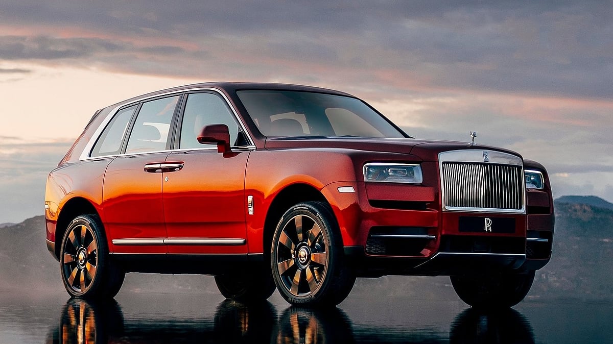 The Rolls-Royce Cullinan SUV is based on the Phantom. 