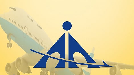 The official logo of the Airports Authority of India. 