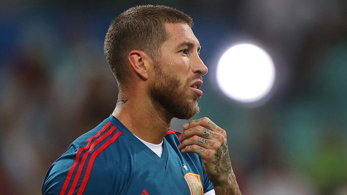 File picture of Spain’s Sergio Ramos.