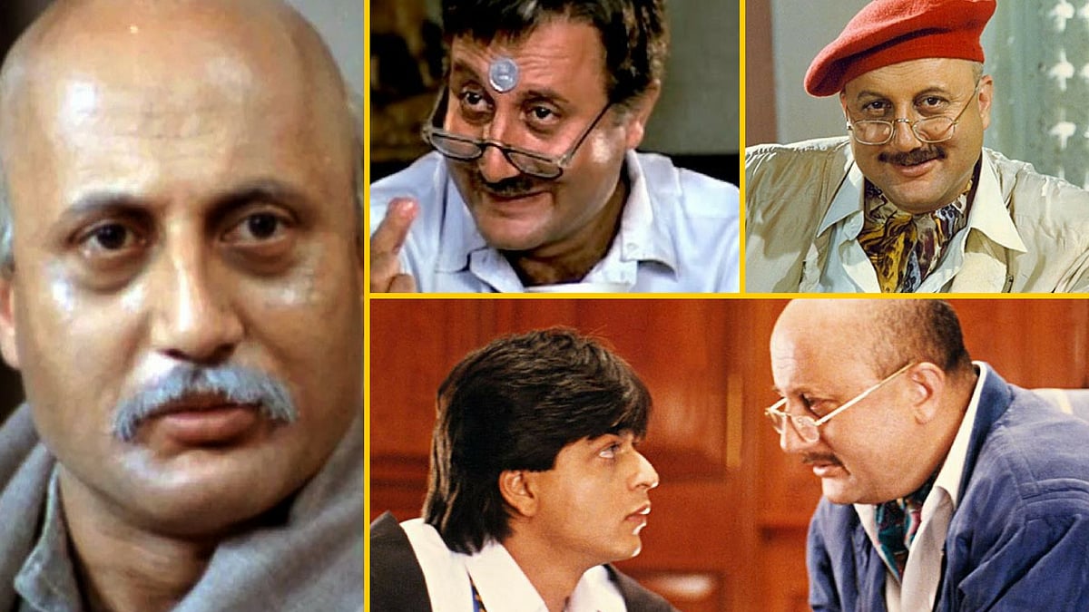 When you think Anupam Kher, you think Daddy, the film and an actual Papa bear. (Source: Facebook/Altered by The Quint)