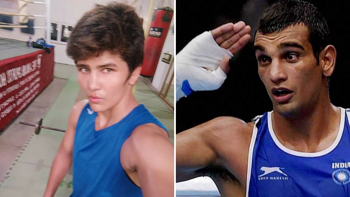 Sonia Lather (left) and Mandeep Jangra have successfully reached the Ulaanbaatar Cup’s gold medal matches.