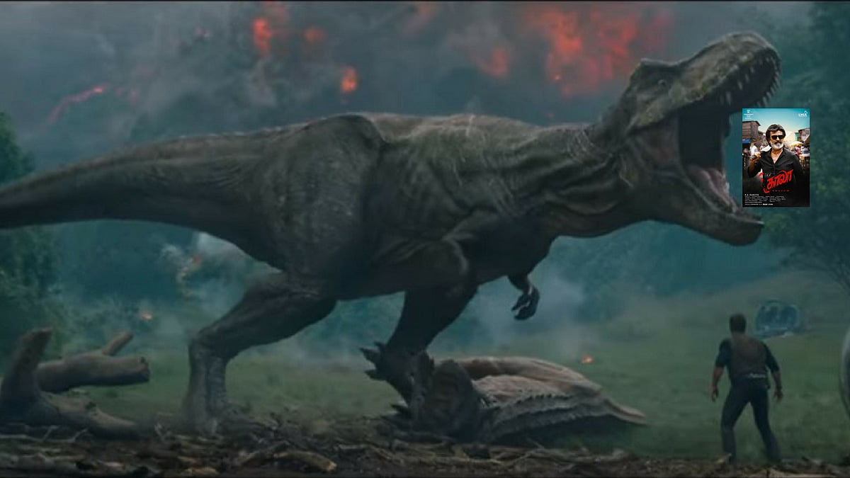 #JurassicWorld has been more popular on Twitter than #Kaala.