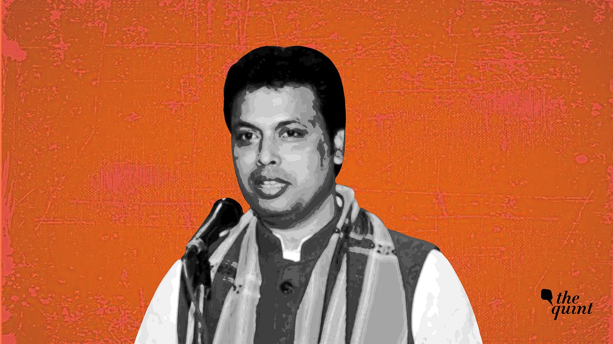 Tripura Chief Minister Biplab Kumar Deb.