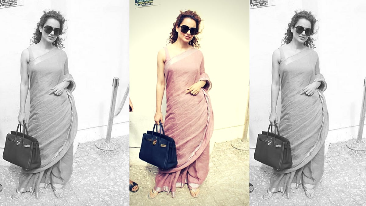 Kangana Ranaut has an opinion on Indian women and the saree.