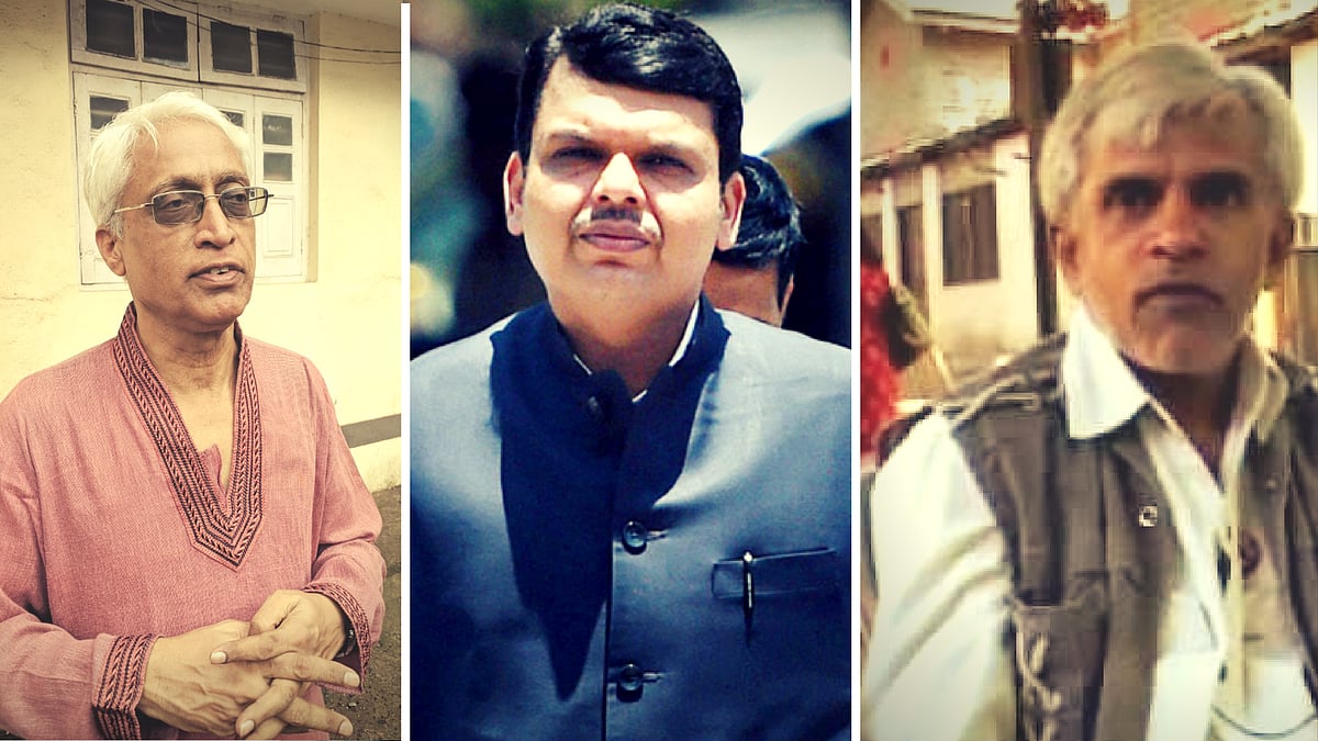 Activists Amarendra Dhaneshwar (L) and Vinay Hardikar ( R) are among the many activists who have refused the special pension.