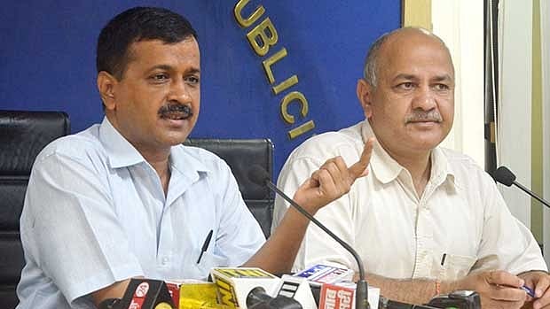 Delhi CM Arvind Kejriwal and Deputy CM Manish Sisodia.