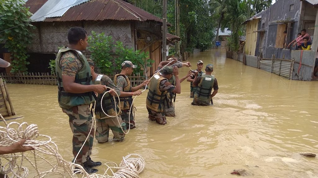 Rescue operations are underway in Manipur as the situation worsens in the state.