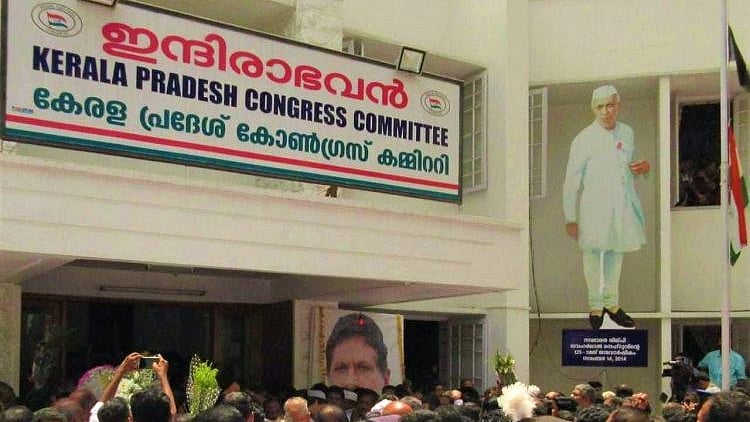 The headquarters of the Kerala Pradesh Congress Committee (KPCC) in Thiruvananthapuram.